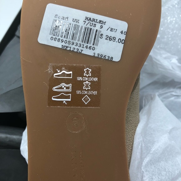 AllSaints Leather Sandal Platform Espadrilles - Picture 8 of 8